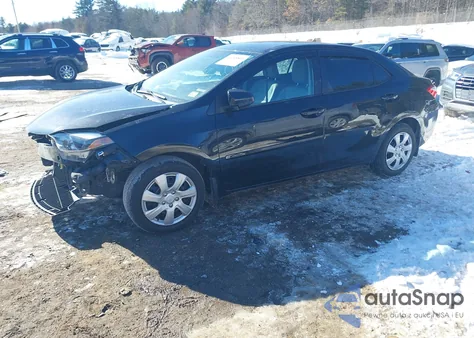 2016 Toyota Corolla Le из США, поврежденный, VIN 2T1BURHE9GC608066